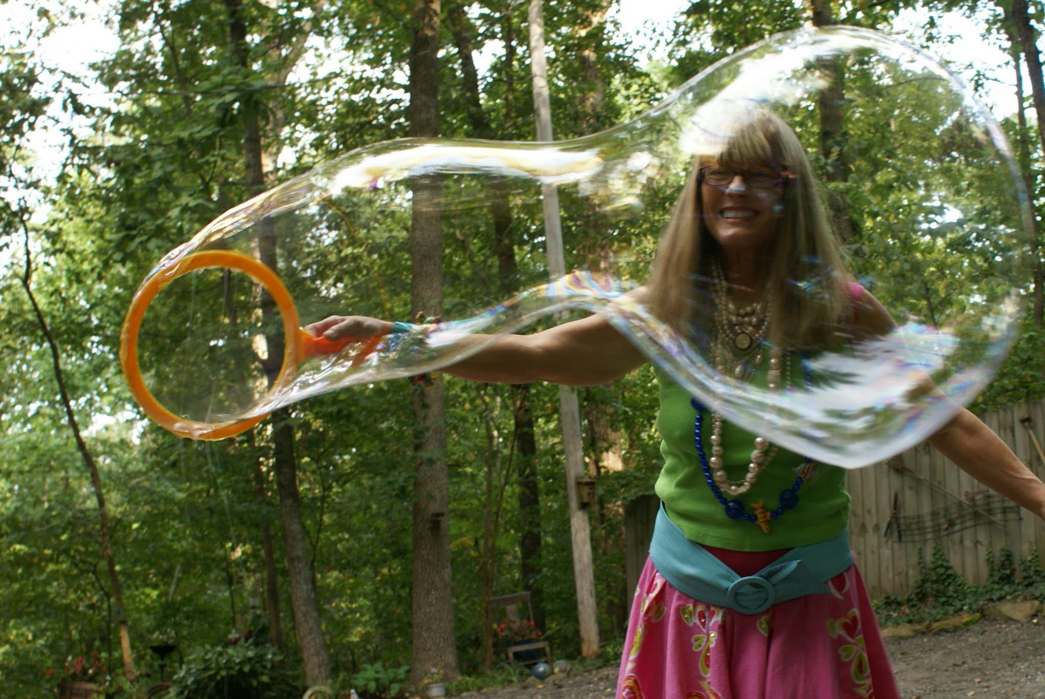 Bubbles artwork by Janet Brice Parker